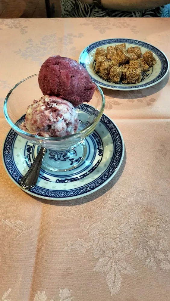 Glace Coco Myrtille Et Framboise